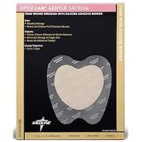 Optifoam Gentle Foam Wound Dressing with Silicone Adhesive Border, 8