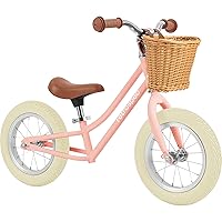 Retrospec Baby Beaumont Kids' Balance Bike for Toddlers, No Pedals, Cushioning Air Filled Tires for Boys and Girls Ages 18 Months - 3 Years, with Adjustable Seat Height