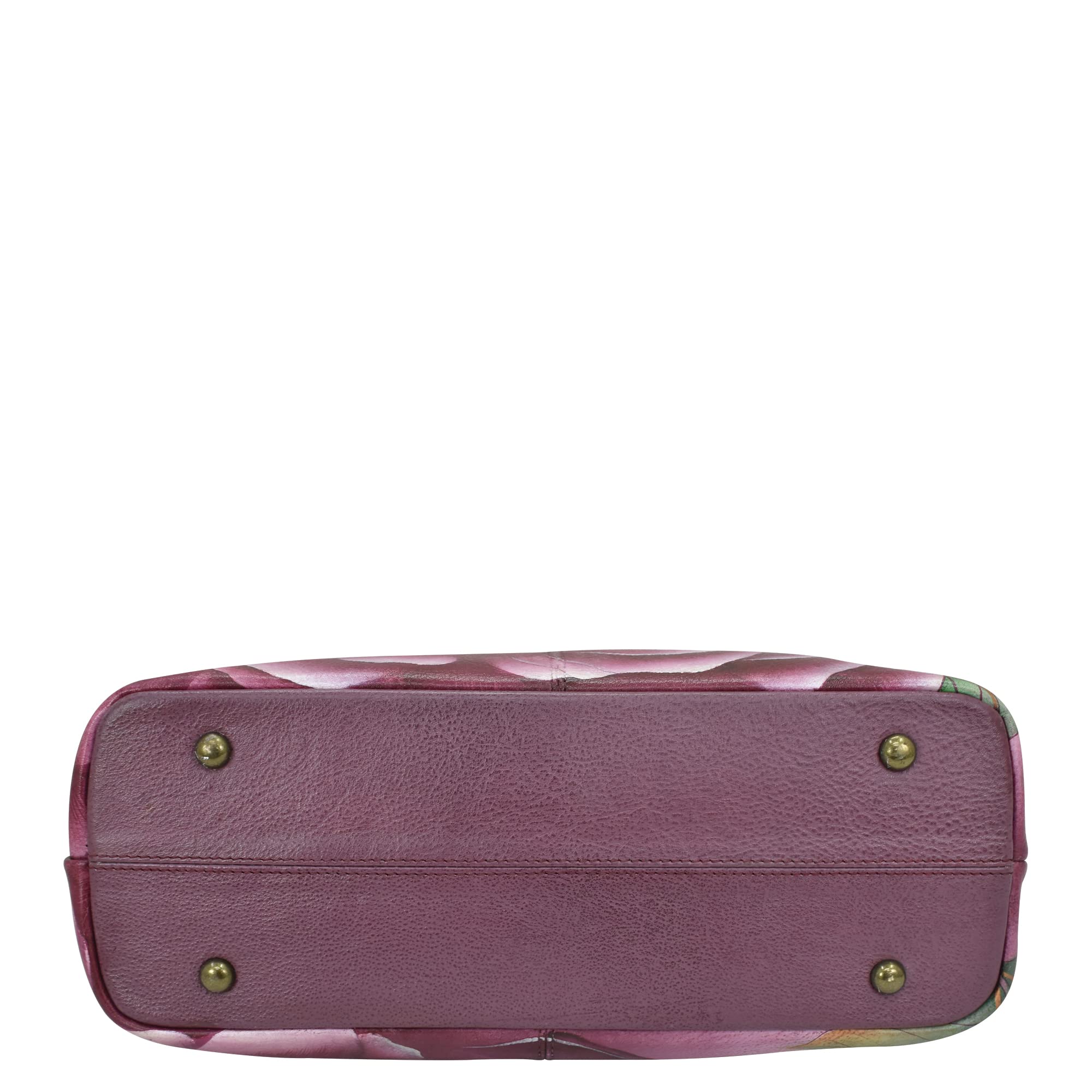 Anna by Anuschka Satchel Shoulder Handbag - Genuine Leather