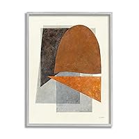 Muted Geometric Abstraction Framed Giclee Art by Mike Schick
