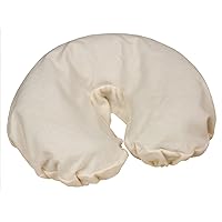 Arcadia™ Organic Cotton Flannel Face Cradle Covers for Massage Tables and Chairs (1 Pack) - Soft, Durable, Earth-Friendly Organic Cotton Face Rest Covers