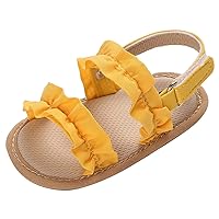 Summer Children Infant Toddler Shoes Girls Sandals Flat Bottom Non Slip Open Toe Solid Color Toddler Boy Sandals Size 6