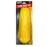 Corn on the Cob Tray Sets 9.5”L x 3”W x 1.3”H 4/Set