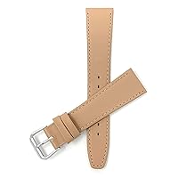 Bandini Leather Watch Band Strap - Classic - Slim - 2 Colors (With or Without Stitch) - 6mm, 8mm, 10mm, 12mm, 14mm, 16mm, 18mm, 20mm (Also comes in Extra Long, XL)