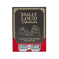 Exploding Kittens Really Loud Librarians Grab & Game Fast-Paced Word Shouting Fun for Kids Games & Party Games, Ideal for Travel, Game Nights & Parties - Includes 35 Letters, 20 Categories