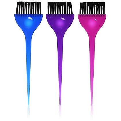 Soft 'N Style 3 Piece Translucent Dye Brush Set