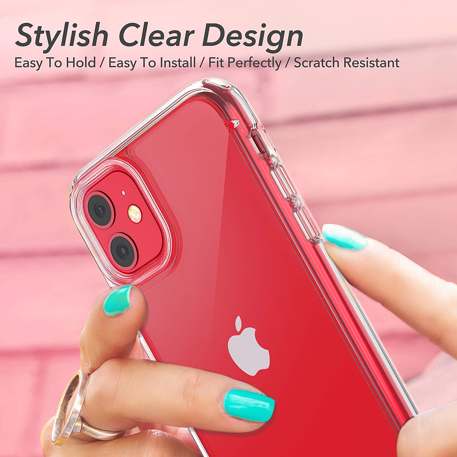 YOUMAKER Compatible with iPhone 11 Case, Clear iPhone 11 Cases Cover for iPhone 11 6.1 Inch