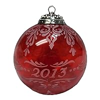 Christmas Commemorative Ball Ornament #1 Series 2013 Hallmark Ornament