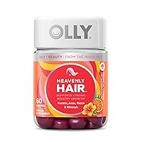OLLY Hair Health Bundle with Ultra Strength Hair Softgels, 30 Count and Heavenly Hair Gummy, 60 Count