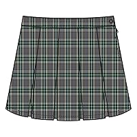 Tommy Hilfiger Girls Classic Plaid Box Pleat Skirt Kids School Uniform Clothes