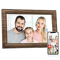WiFi Digital Picture Frame, 10.1 Inch Smart Digital Photo Frame with 16GB Storage, Wall Mountable Auto-Rotate Electronic Frames Sharing Photo/Video via Frameo App