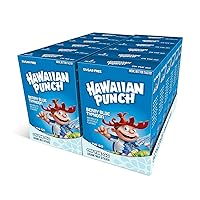 Hawaiian Punch Powder Drink Mix – Sugar Free & Delicious, Excellent source of Vitamin C (Berry Blue Typhoon, 96 Sticks)