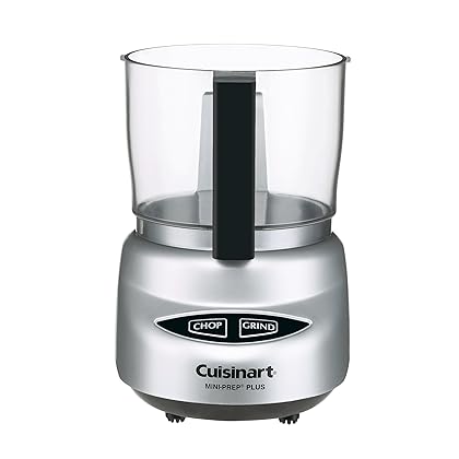Cuisinart Food Processor, Mini-Prep 3 Cup, 24 oz, Brushed Chrome and Nickel, DLC-2ABC