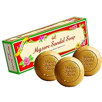 Mysore Sandal Soap, 150g (Pack of 3)