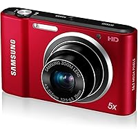 Samsung ST66 16 MP Compact Digital Camera - Red (EC-ST66ZZBPRUS)