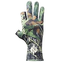 Nomad mens Fingerless Turkey Glove | Camo Fingerless Hunting Glove