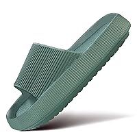 Cloud Slippers for Women and Men Pillow Slippers Non-Slip Shower Slides Bathroom Sandals | Super Comfy | Cushion Thick Sole