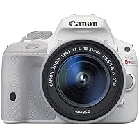 Canon EOS Rebel SL1 Digital SLR with EF-S 18-55mm is STM Lens (White)