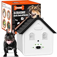 Anti Barking Device, 2 in 1 Ultrasonic Dog Barking Deterrent Devices Safe for Dogs, Dog Barking Control Devices Up to 50 Ft Range Dog Training & Behavior Aids, Anti Bark Device for Indoor & Outdoor