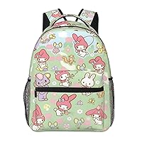 Kawaii Girls Backpack 17 Inch Student Backpack 3d Printed Cute Casual Backpack Lightweight Travel Backpack