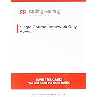 Sapling Learning Homework-Only for Astronomy (Single-Term Access)
