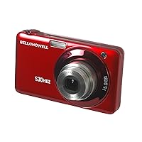 Bell+Howell S30HDZ-R 15MP Digital Camera with 2.7-Inch LCD (Red)