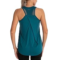 Aeuui Womens Workout Tops for Women Racerback Tank Tops Mesh Yoga Shirts Athletic Running Tank Tops Sleeveless Gym Clothes