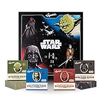 The Dr. Squatch Soap Star Wars Soap Collection Episode 1 with Collector’s Box - Men’s Natural Bar Soap - 4 Bar Soap Bundle and Collector’s Box - Dr. Squatch Star Wars Soap for Men