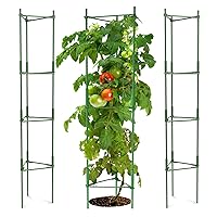 Tomato Cage - Tomato Trellis and Plant Support for Tomatoes, Vegetable and Climbing Plants - Tomato Cages Heavy Duty for Garden and Pots Outdoor