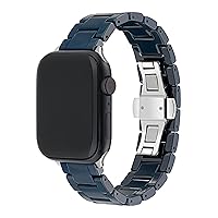 Ted Baker Blue Ceramic Strap Silver Buckle for Apple Watch® (Model: BKS42S432B0)