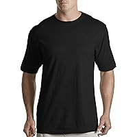 Harbor Bay by DXL Big and Tall Wicking Jersey V-Neck T-Shirt