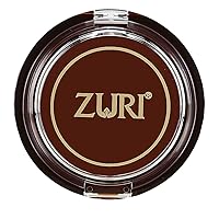 Zuri Naturally Sheer Satin Finish Pressed Powder - Dusk