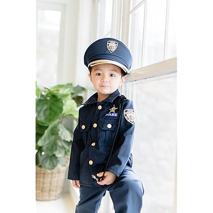Dress Up America Police Costume for Kids - Police Officer Costume for Boys - Cop Uniform Set With Accessories