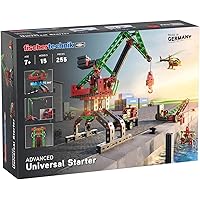 Fischer Engineering Construction Toy, Universal Starter – The Construction Kit for Young Designers from 7 Years Old – Learn About Everyday Technology in a Playful Way Through 15 Models