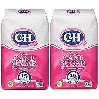 Premium Pure Cane Granulated Sugar, 4 LB Bag (Pack of 2)