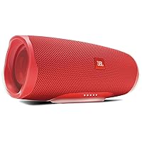JBL Charge 4 Portable Waterproof Wireless Bluetooth Speaker - Red (Renewed)