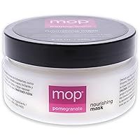 MOP Pomegranate Nourishing Mask For Medium to Coarse Hair, 8.45 Oz., Deep Conditioner, Reduces Frizz, Hydrates & Restores Dry, Dull Hair