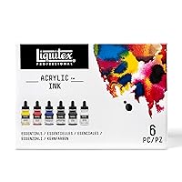 Dr. Ph. Martin's Spectralite Private Collection Liquid Acrylics Bottles,  0.5 oz, Set of 12 (Set 1)
