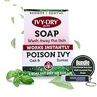 Worldwide Nutrition Bundle: Ivy-Dry Soap - Complete Body Wash - Fast and Effective Poison Oak Soap and Poison Ivy Relief - 1 Pack, 2 Oz Poison Ivy Soap Bar and Multi-Purpose Key Chain