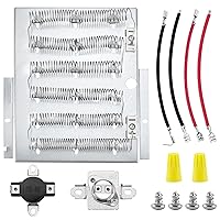 503978 61927 Dryer Heating Element Kit Fit for Amana speed queen dryer parts-Replaces 964p3,56179,503404,56047,61927 Dryer Parts Thermostat Thermal Fuse-Models ADE3SRGS173TW01 ADE3LRGS171TW01