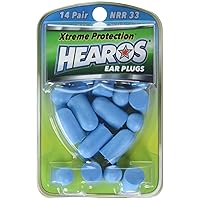 Hearos Ear Plugs - Xtreme Protection Series, 14 Pairs each (Value Pack of 2) : Beauty