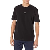 Men's Center Logo Regular Fit T-Shirt