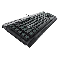 Corsair K40 Gaming Keyboard, 6 Programmable G Keys, Backlit Multicolor LED (CH-9000223-NA)