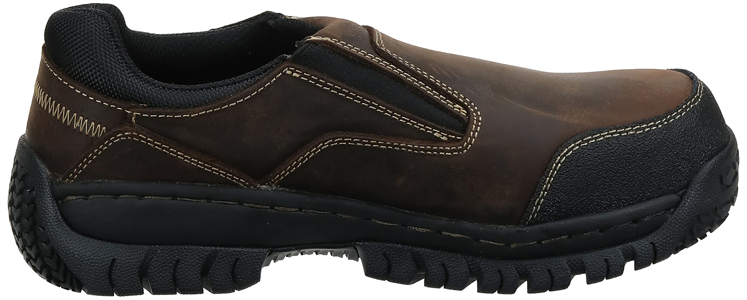 Skechers for Work Men's Hartan Steel Toe Slip-On Shoe