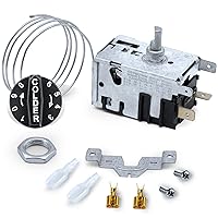 800393 Temperature Control Kit Compatible with True Refrigerators Parts,Freezer Thermostat,Refrigerator Thermostat,Replace 800306,831932,461387,Fit TC,TSD,T Series,GDM,GEM,G4SM