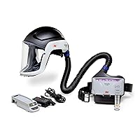 PAPR Respirator, Versaflo Powered Air Purifying Respirator Kit, TR-300N+ HIK, Heavy Industry, Hard Hat Assembly, All-in-One Respiratory Protection for Particulates, NIOSH Approved, Grinding