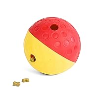 Outward Hound Nina Ottosson Treat Tumble Interactive Treat Ball Dog Puzzle Dog Enrichment Dog Toy, Level 1 Beginner, Pink, Large