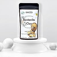 Natural Bentonite Clay Powder for Detoxify & cleansing facial mask - Sculpt Your Skin into Perfection with 100% Organic Indian Healing Clay (5.29 oz)