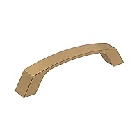 Amerock | Cabinet Pull | Champagne Bronze | 3-3/4 inch (96 mm) Center-to-Center | Premise | 1 Pack | Drawer Pull | Cabinet Handle | Cabinet Hardware