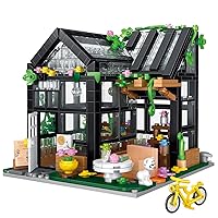 Mesiondy Flower House Building Set, Flower Friends House, Create a Warm and Beautiful Environment, Gift for Girls 6-12(567 Pcs)